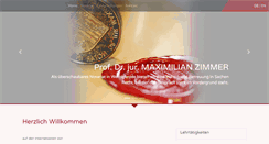 Desktop Screenshot of notarzimmer.de